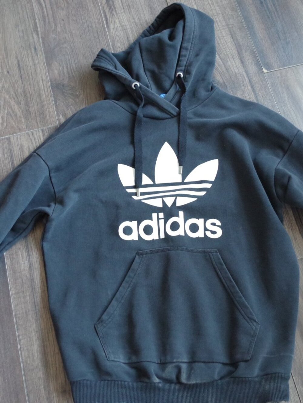 Youth Black Classic  Adidas Sweat Shirt